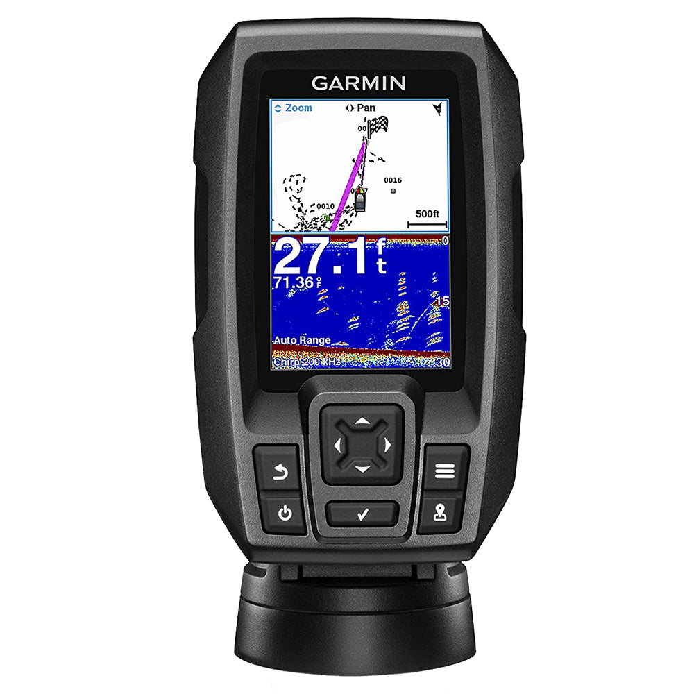 Garmin STRIKER 4 FishFinder with GPS and CHIRP Sonar - 3.5-inch Color Display
