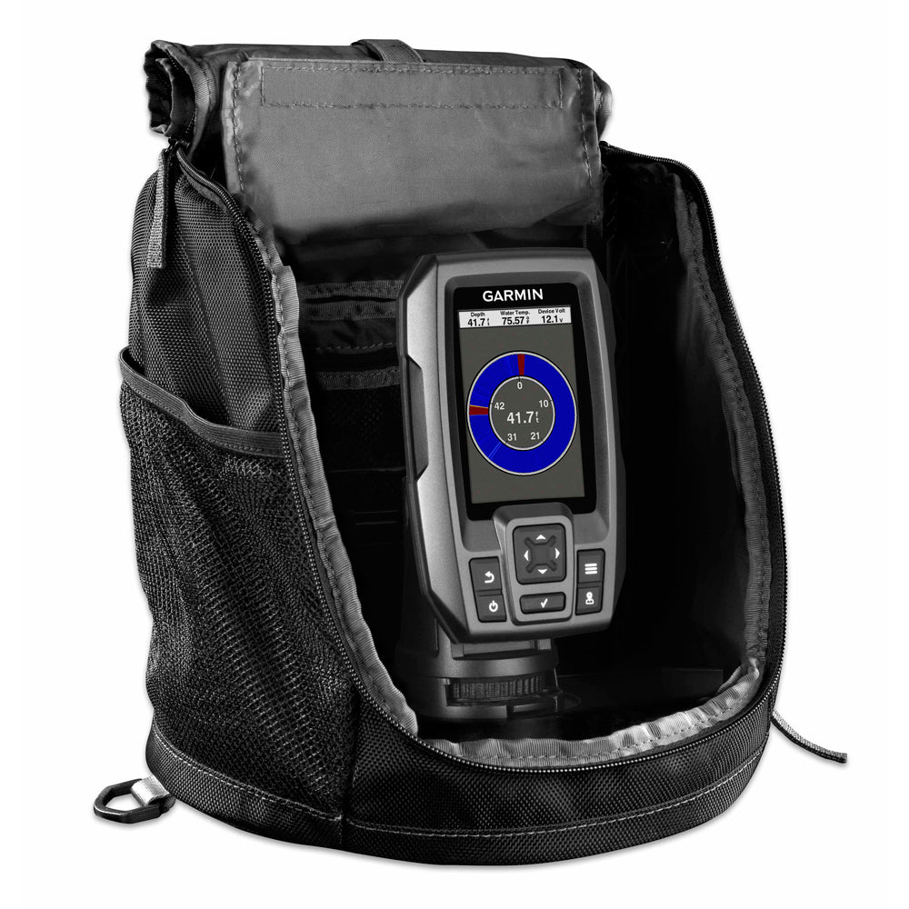 Garmin STRIKER 4 Portable Fishfinder Bundle with 77/200 kHz Transducer and GPS
