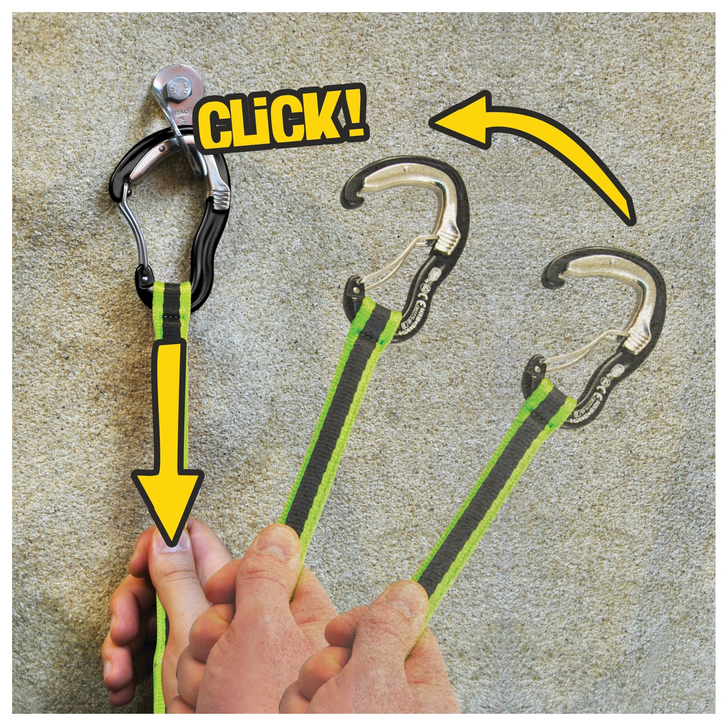 KONG Panic System 45 cm Quickdraw – Durable Climbing Gear for Safety and Performance