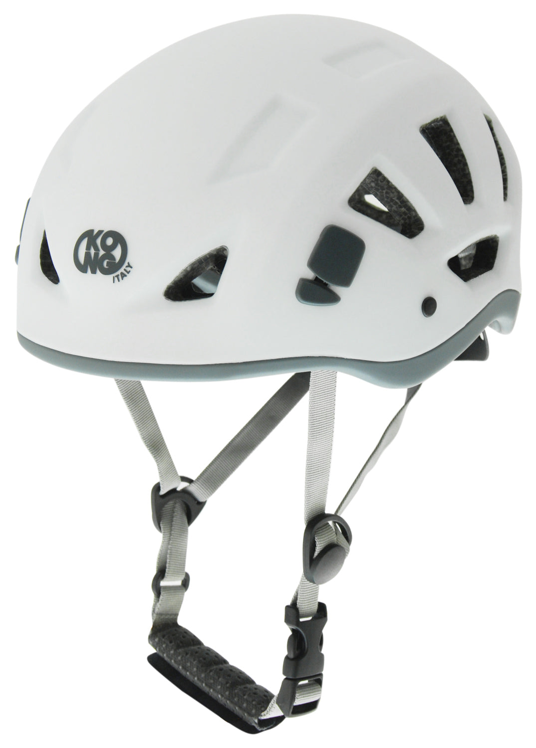 KONG Leef Helmet White - Durable Safety Headgear for Outdoor Activities