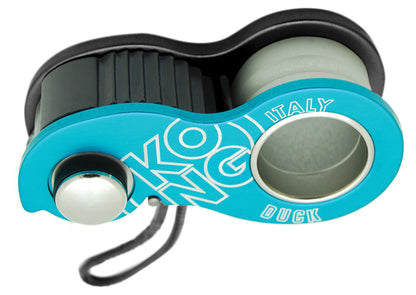 KONG Duck Rope Clamp/Ascender Cyan - Durable Climbing Equipment for Small to Medium Tasks