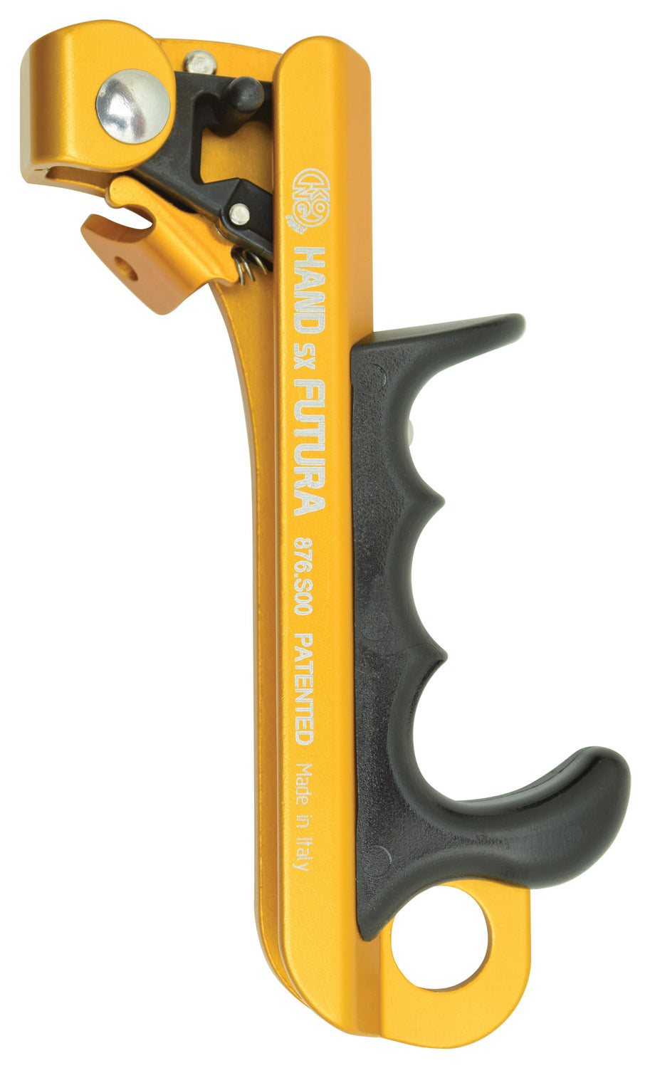 KONG Futura Hand Ascender Left - Lightweight Climbing Tool for Rope Ascension