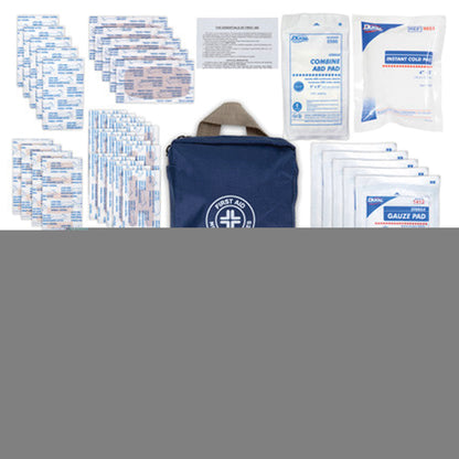 LIFELINE Essential First Aid Kit 200 Pieces for Home and Travel