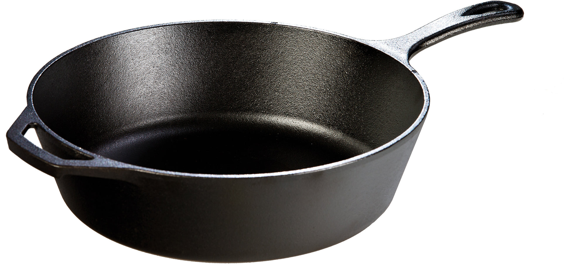 Lodge 12-inch Cast Iron Deep Skillet for Versatile Cooking