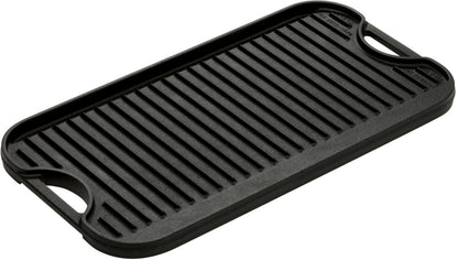 Lodge 10.44-Inch Cast Iron Reversible Griddle - Durable Cooking Surface