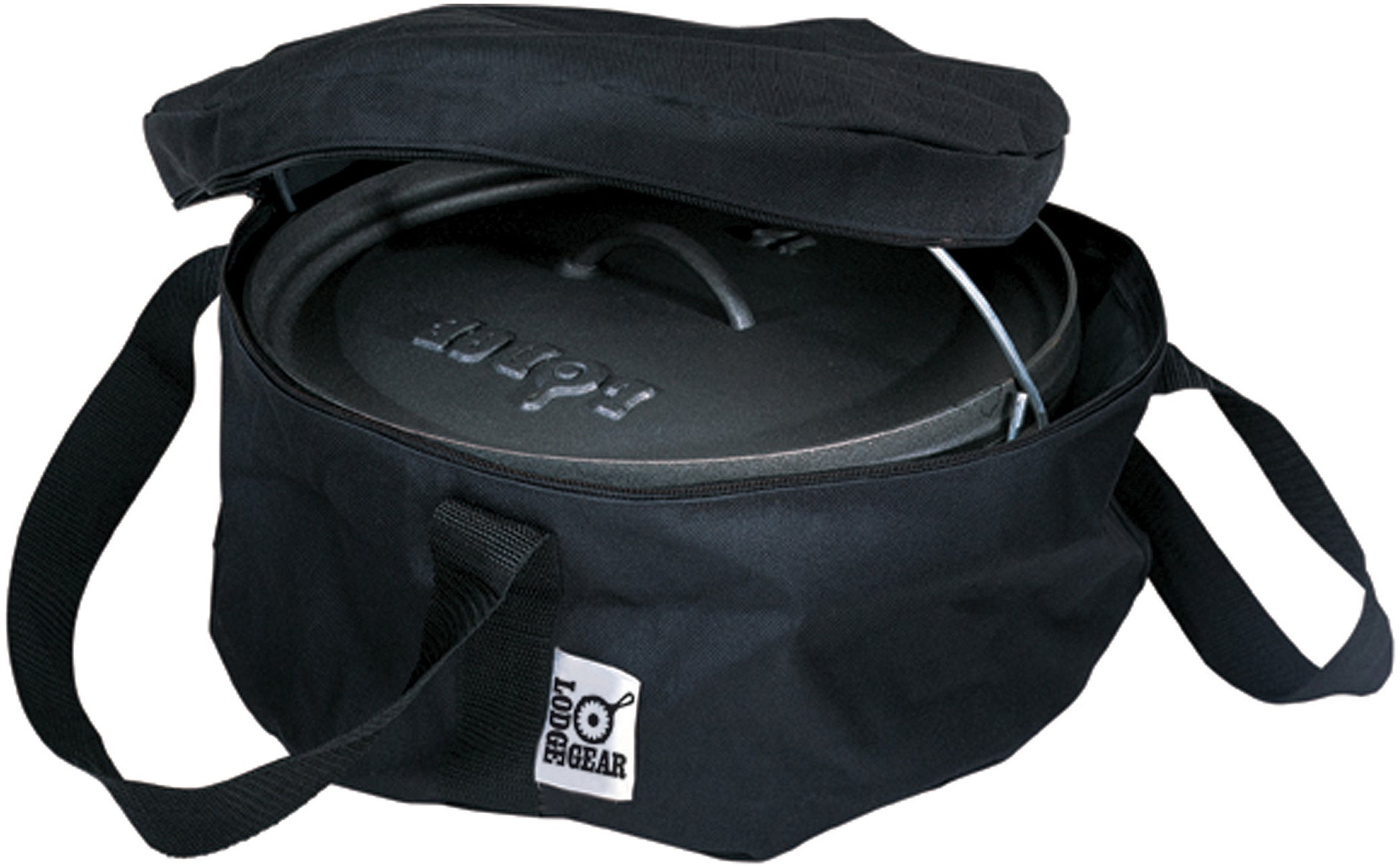 Lodge 12-Inch Camp Dutch Oven Tote Bag – Durable Carrying Solution for Cast Iron Cookware