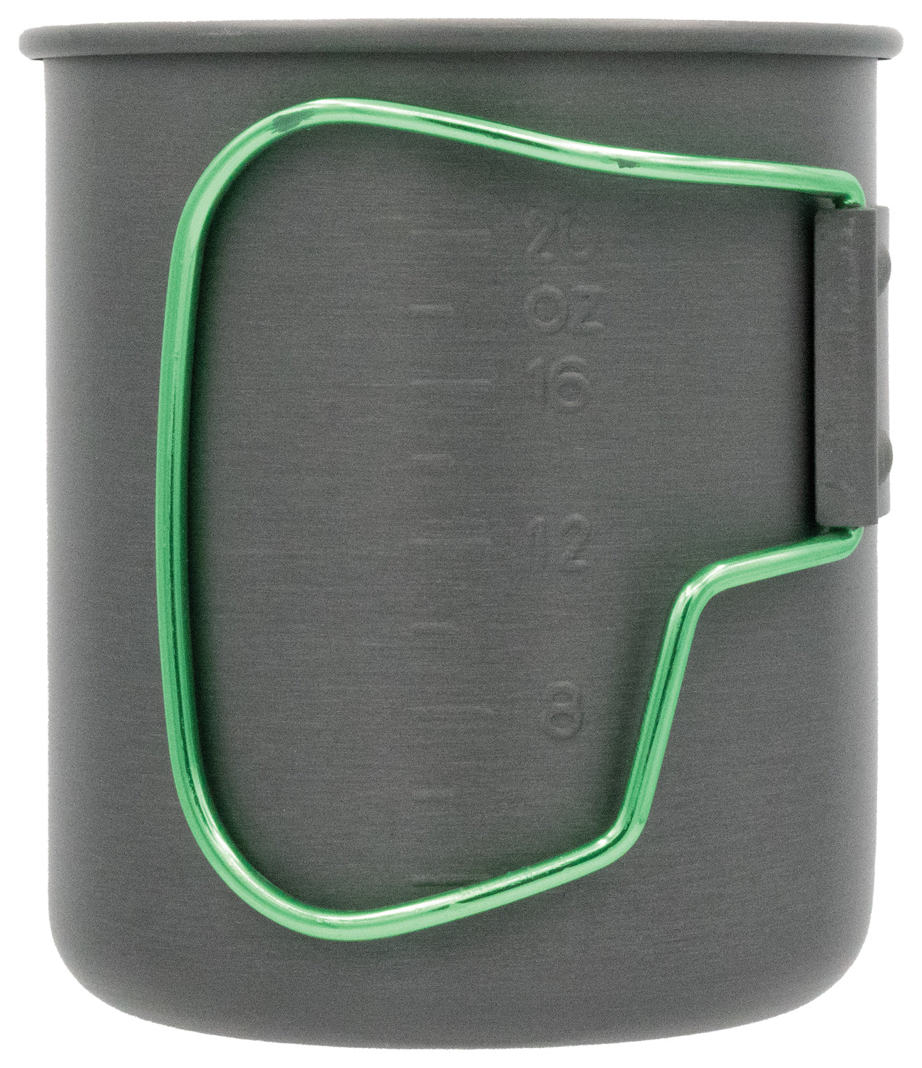 OLICAMP Space Saver Mug with Grip in Lime