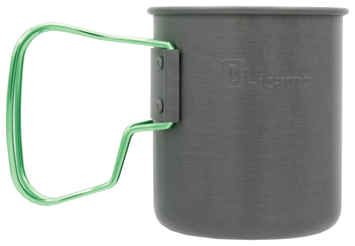 OLICAMP Space Saver Mug with Grip in Lime