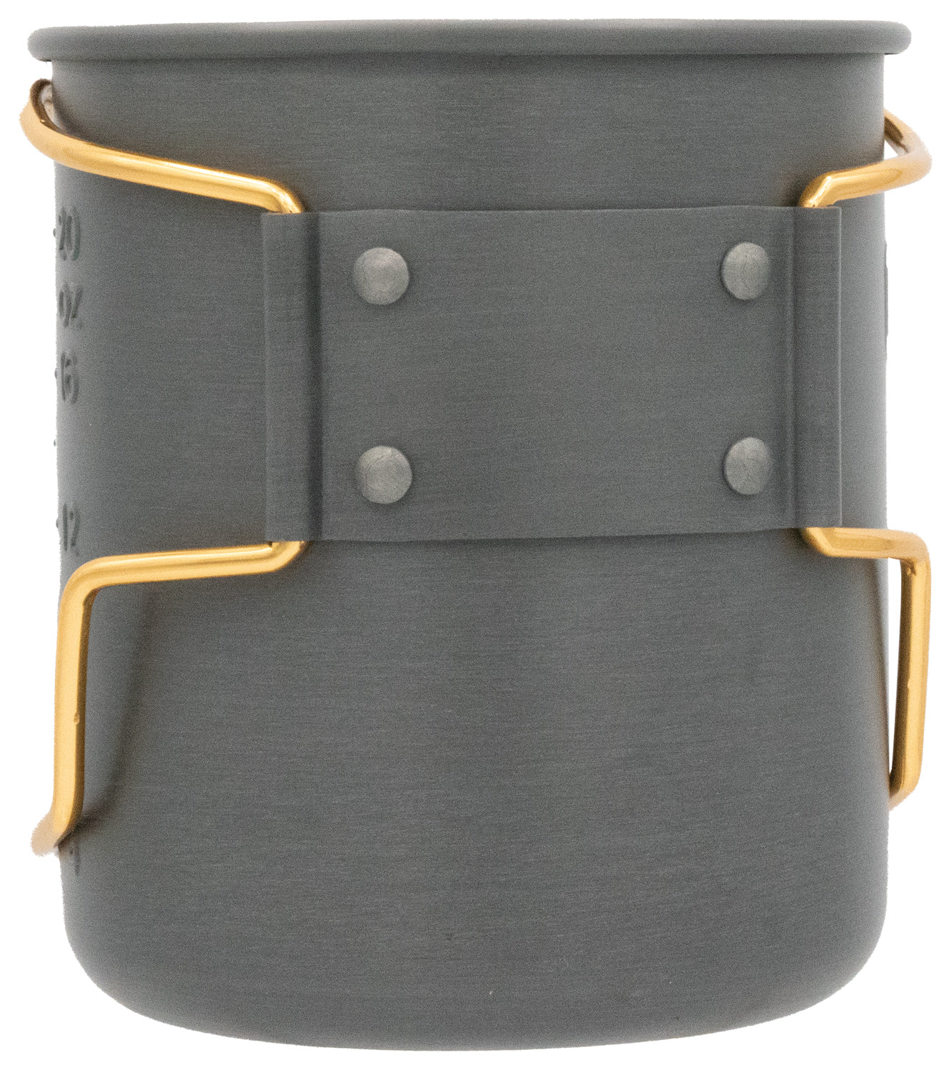 OLICAMP Space Saver Mug with Grip in Gold, Model 116753