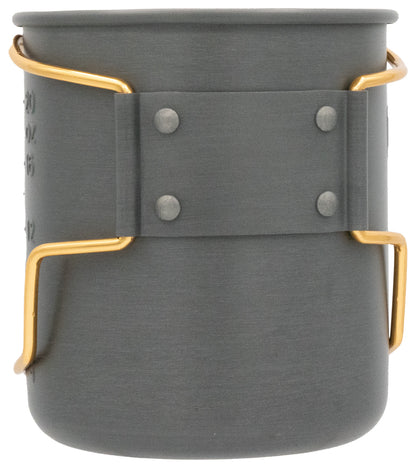 OLICAMP Space Saver Mug with Grip in Gold, Model 116753