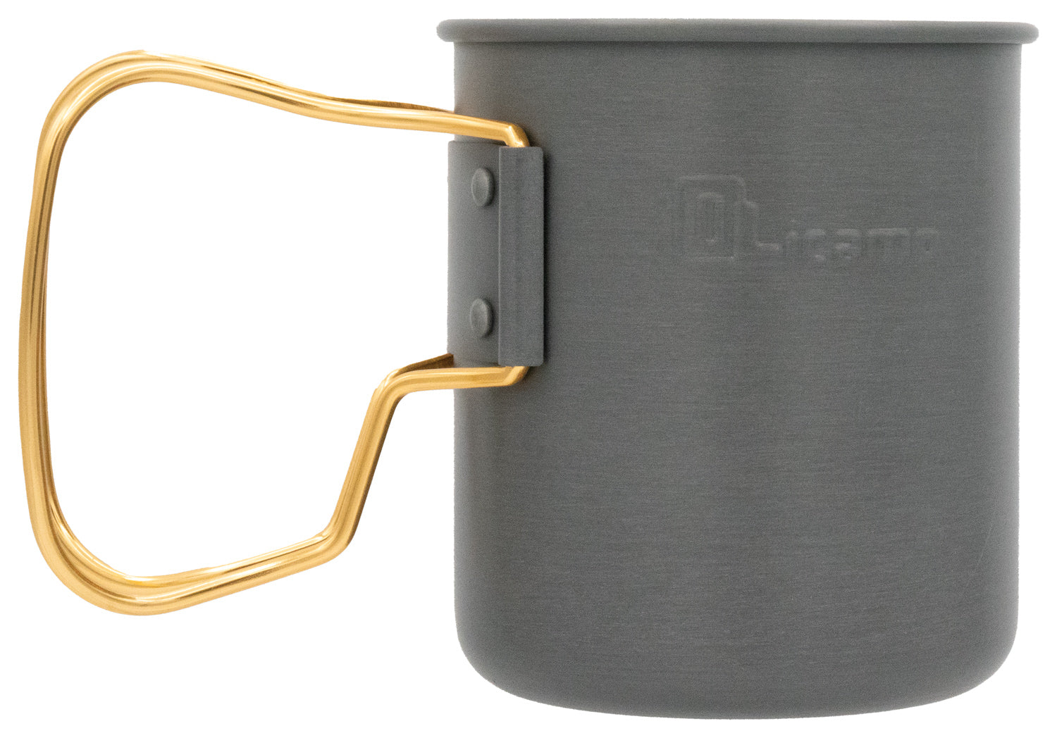 OLICAMP Space Saver Mug with Grip in Gold, Model 116753