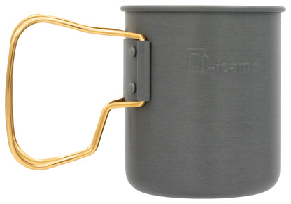 OLICAMP Space Saver Mug with Grip in Gold, Model 116753