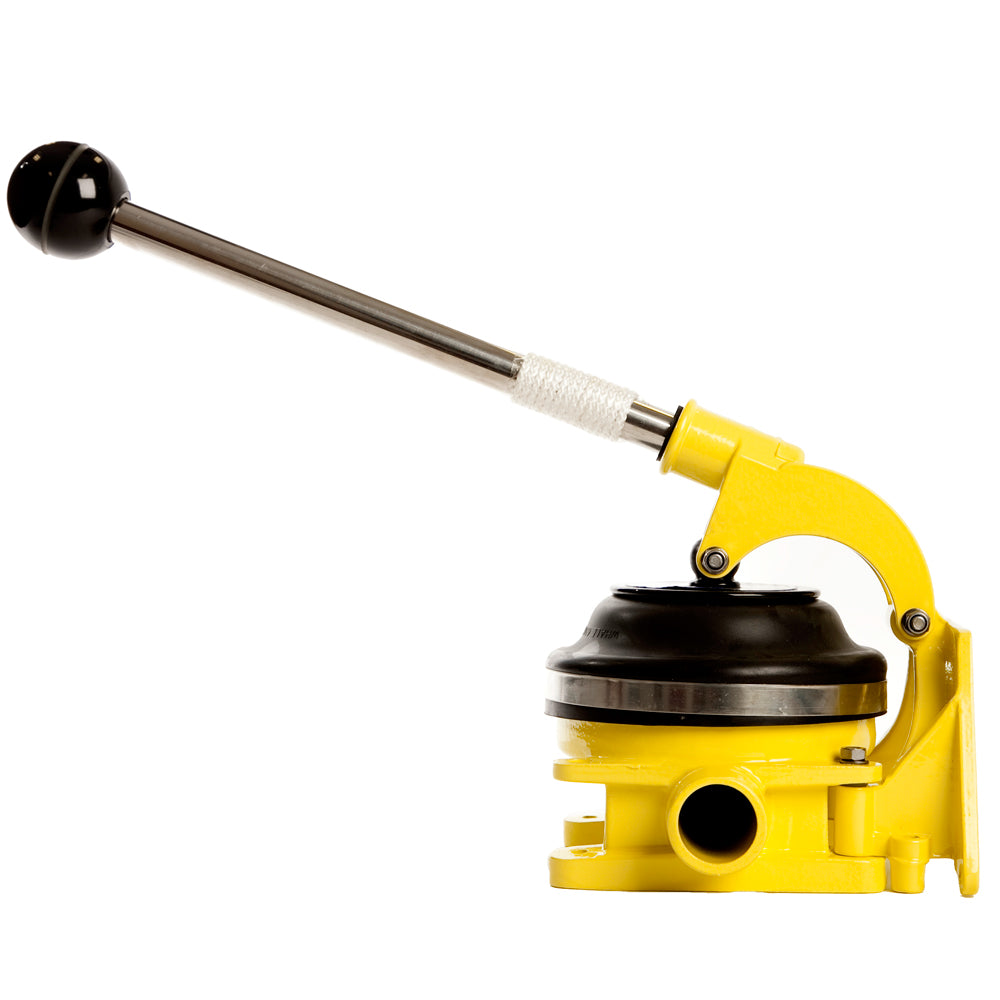 Whale Marine Gusher 10 Manual Bilge Pump with Thru Deck and Bulkhead Mount