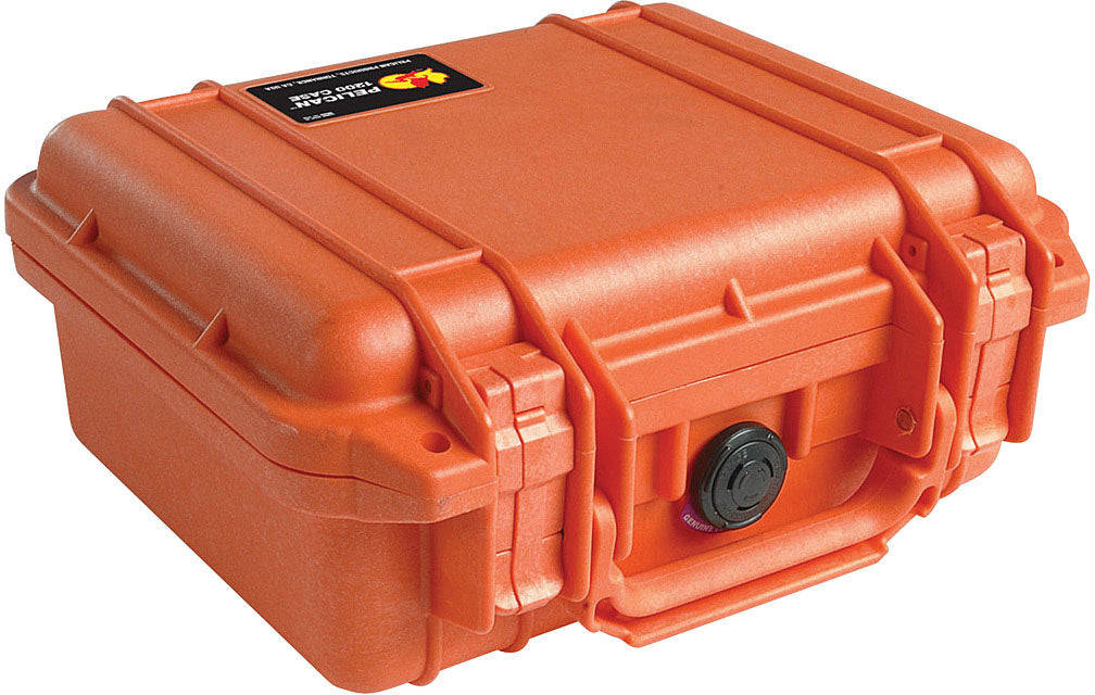 Pelican Pelicase 1200 Orange Storage Case