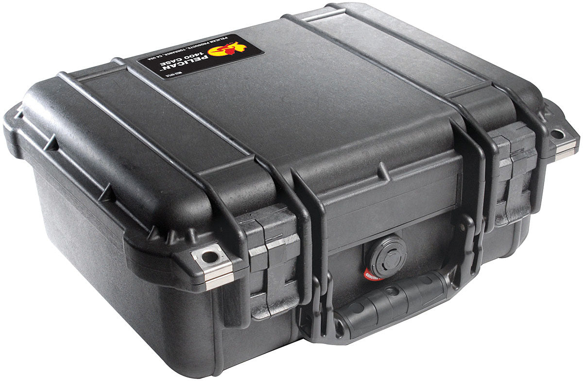 Pelican Pelicase 1400 Black - Rugged Waterproof Protective Case