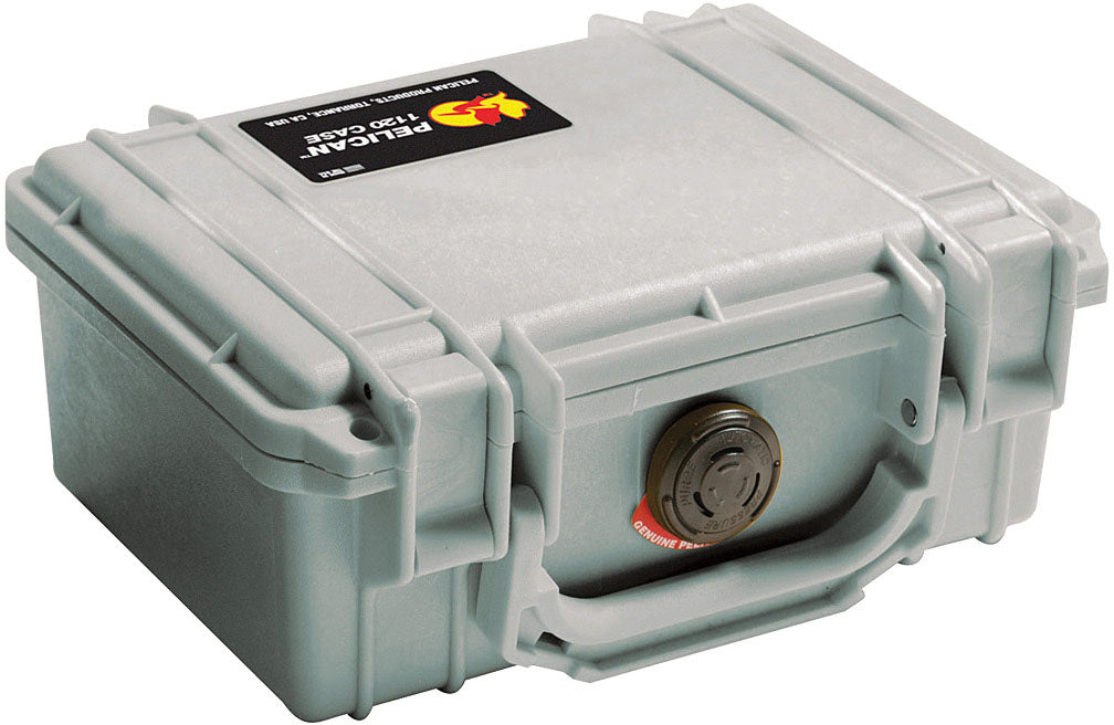 Pelican Pelicase 1120 Silver Waterproof Hard Case for Equipment Protection