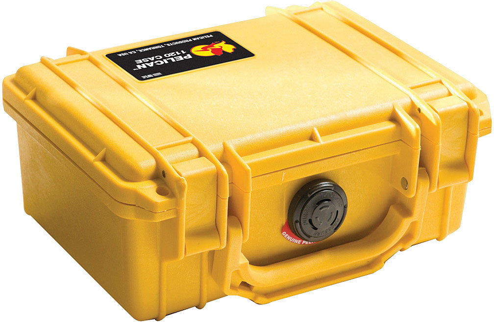 Pelican Pelicase 1120 Yellow Waterproof Protective Case