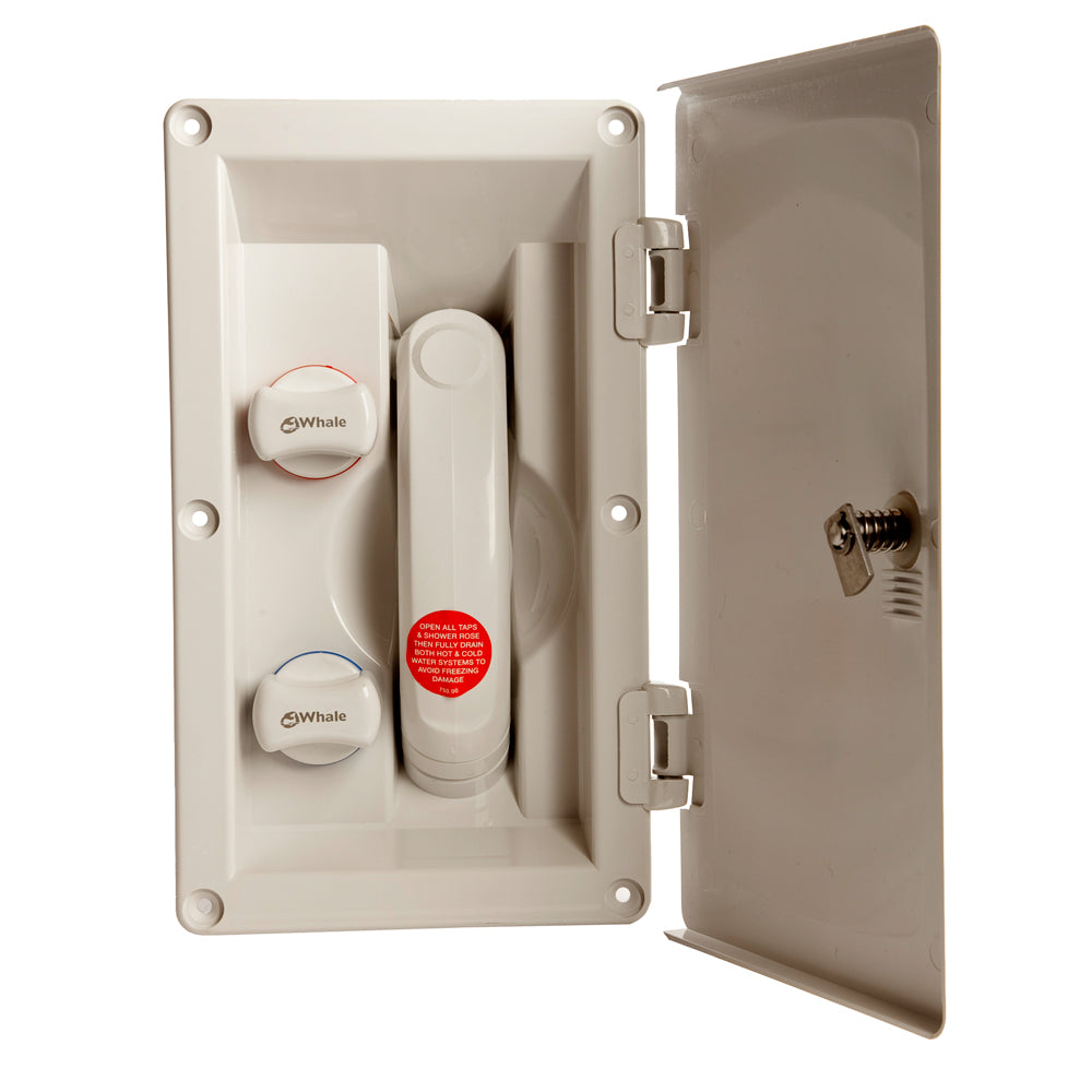 Whale Marine Swim 'N' Rinse Transom Shower Hot & Cold Mixer with Cover