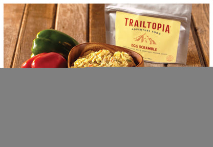 Trailtopia Egg Scramble GF - Gluten-Free Breakfast Mix for Active Lifestyles