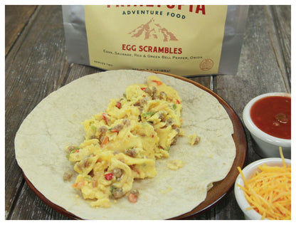 Trailtopia Egg Scramble GF - Gluten-Free Breakfast Mix for Active Lifestyles