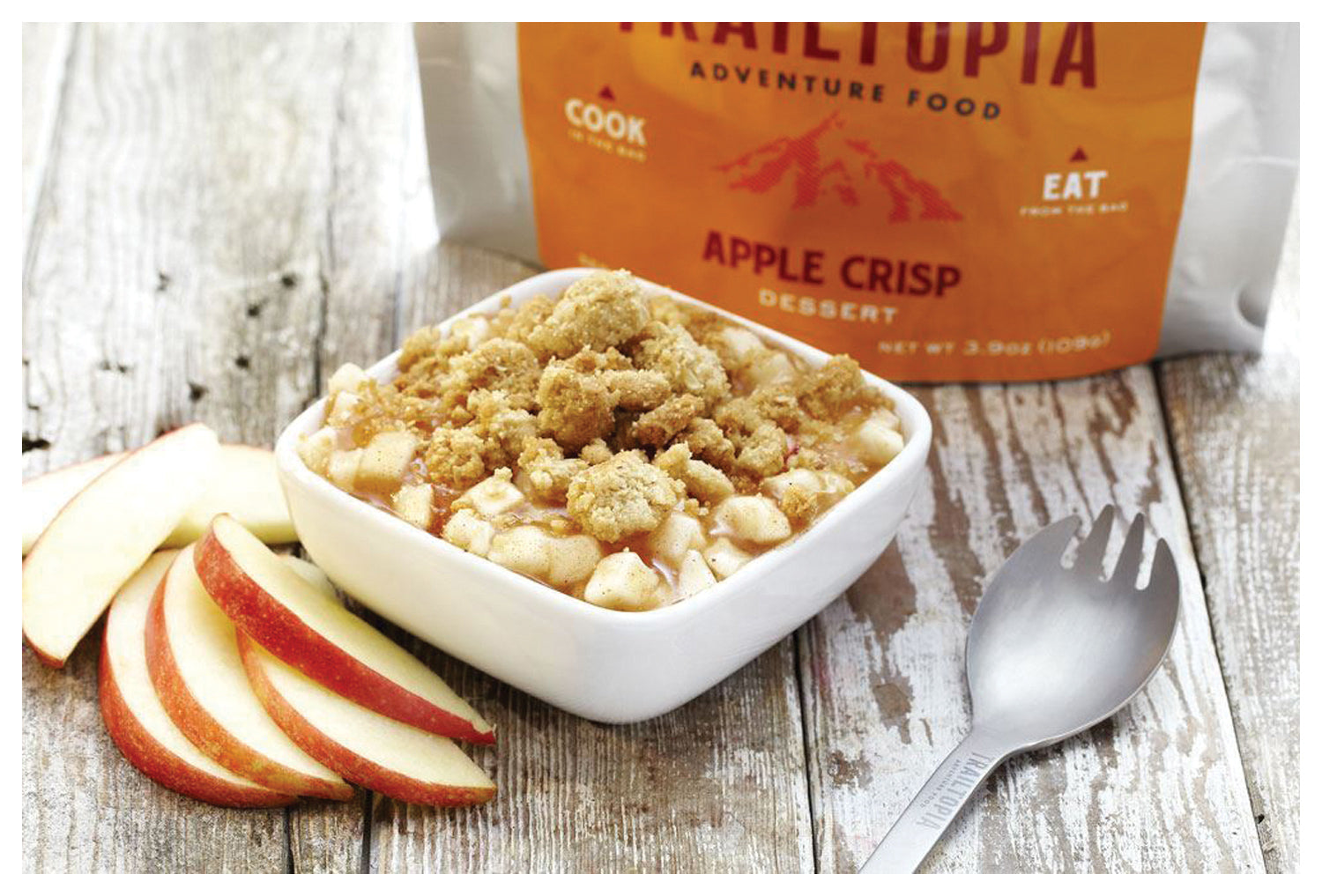 Trailtopia Apple Crisp - Delicious and Convenient Snack