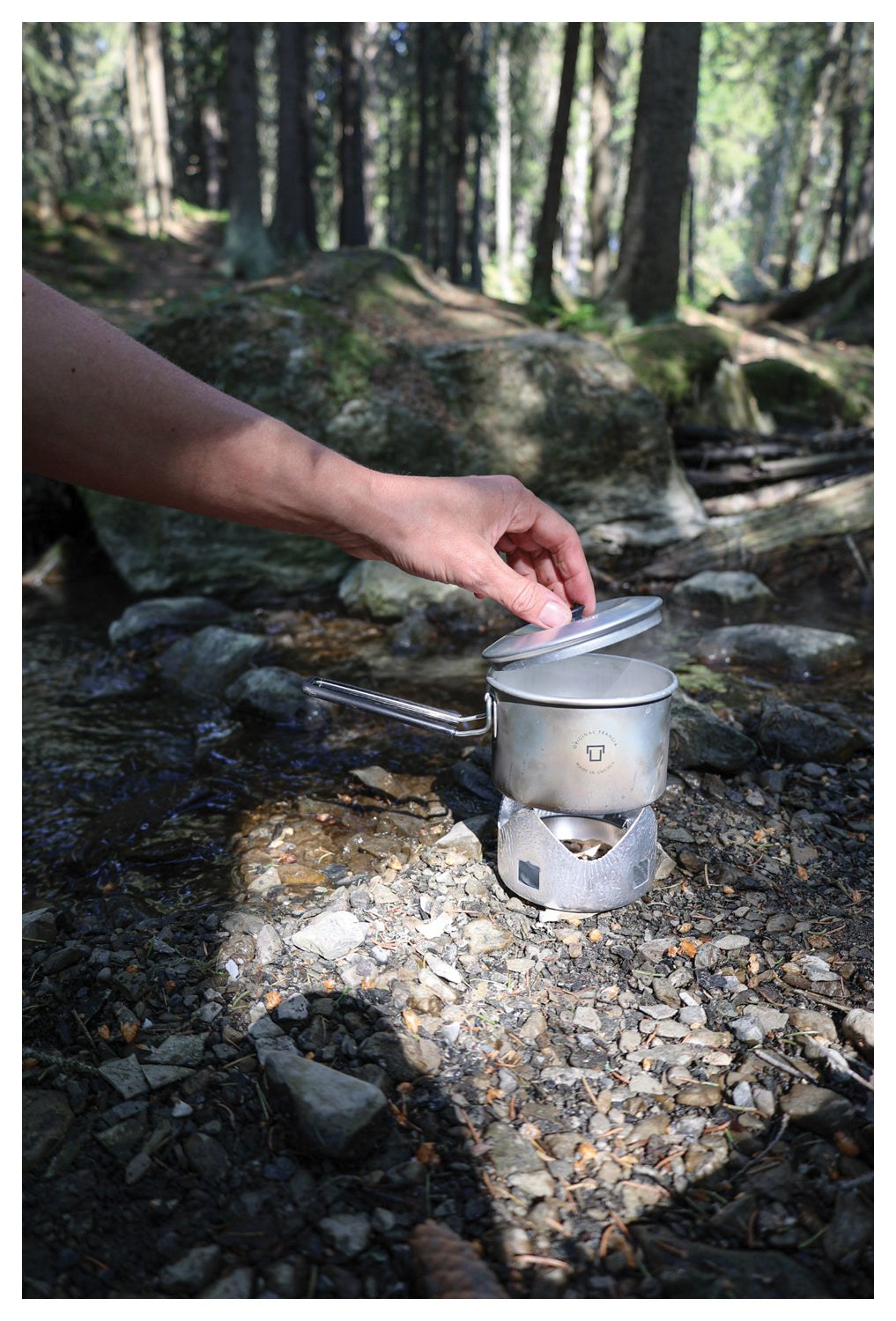 TRANGIA Micro Original Camping Stove - Lightweight Portable Cooking Solution