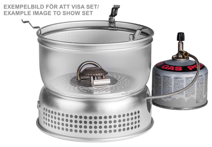 TRANGIA 25-5 Alc Stove Kit Non-Stick Cooking System