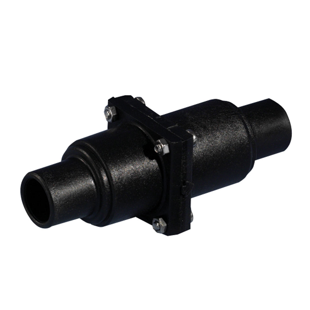 Whale Marine LV1215 In-Line Check Valve with 1"-1 1/2" Stepped Connection