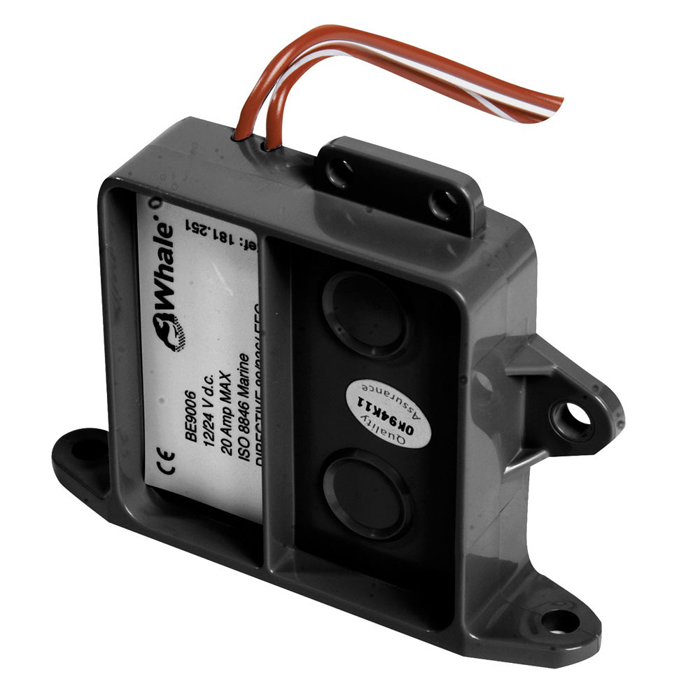 Whale Marine BE9006 Electric Field Bilge Switch with Time Delay for Marine Vessels