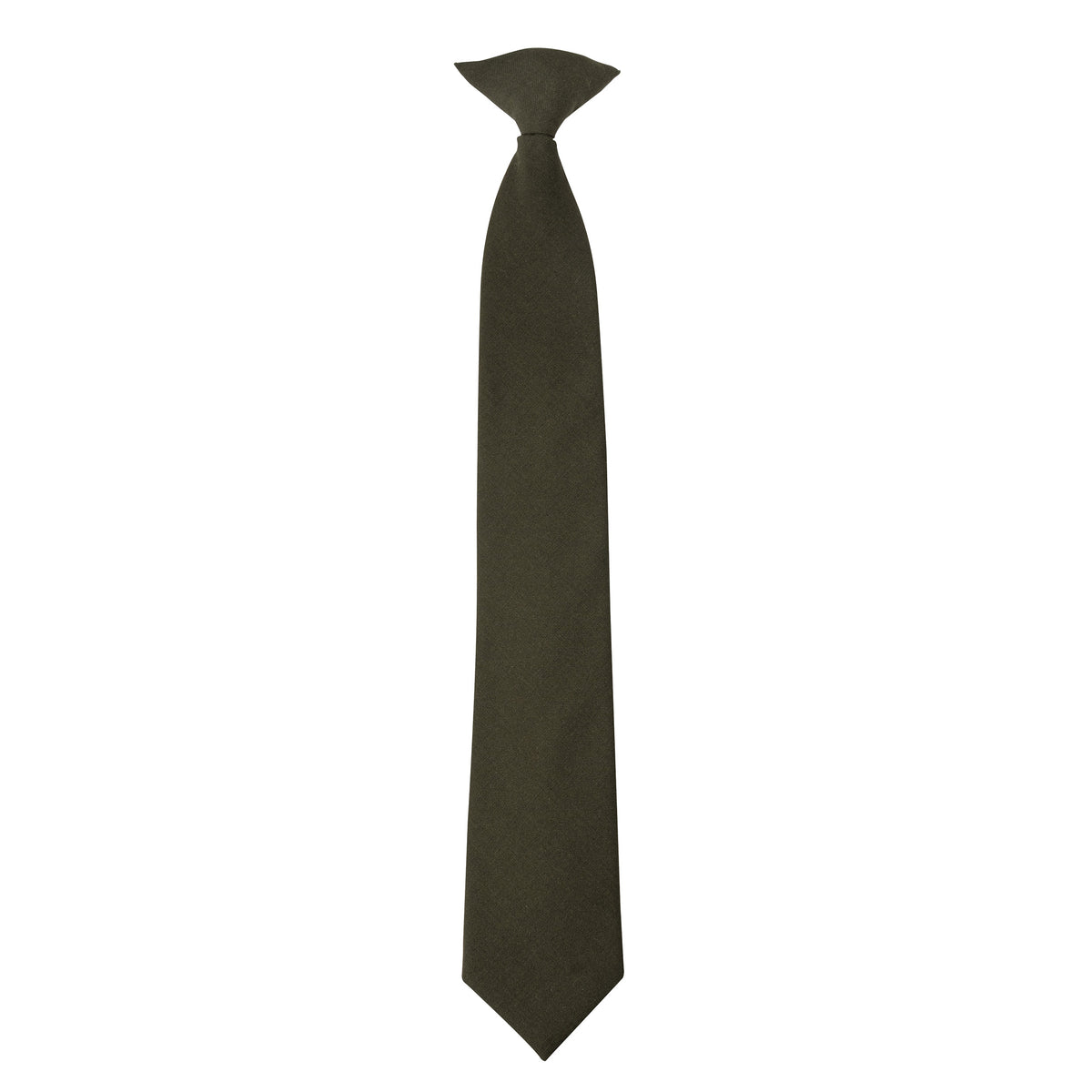 Rothco AGSU Clip-On Necktie, Heritage Green, Long 21-Inch Length, Part Number 38015-LONG-21