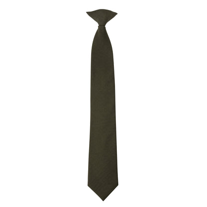 Rothco AGSU Clip-On Necktie, Heritage Green, Long 21-Inch Length, Part Number 38015-LONG-21