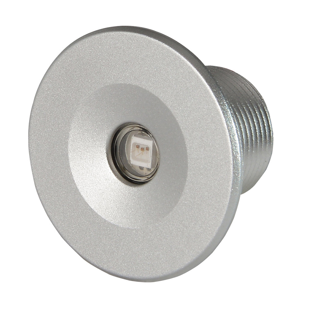 Lumitec Echo Courtesy Light with Brushed Housing and White Illumination