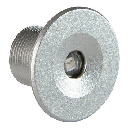 Lumitec Echo Courtesy Light - Brushed Housing with Warm White Illumination