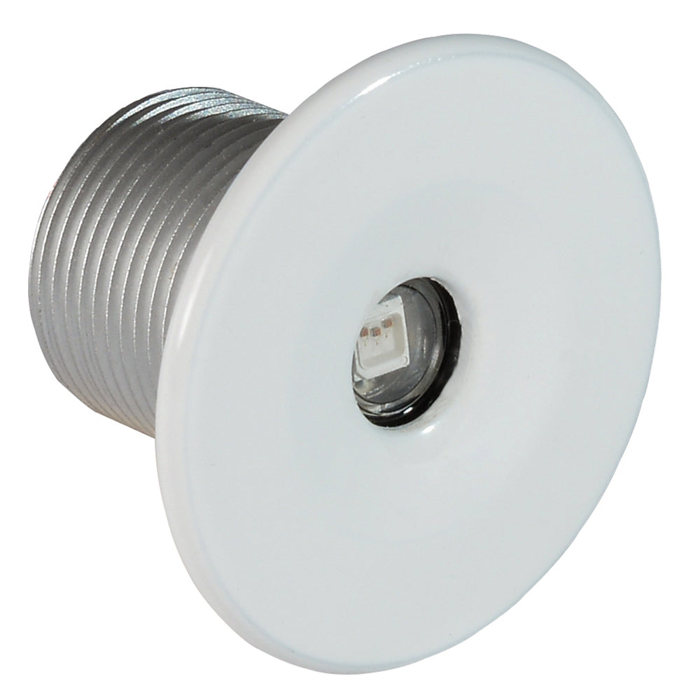 Lumitec Echo Courtesy Light with White Housing and Blue Illumination