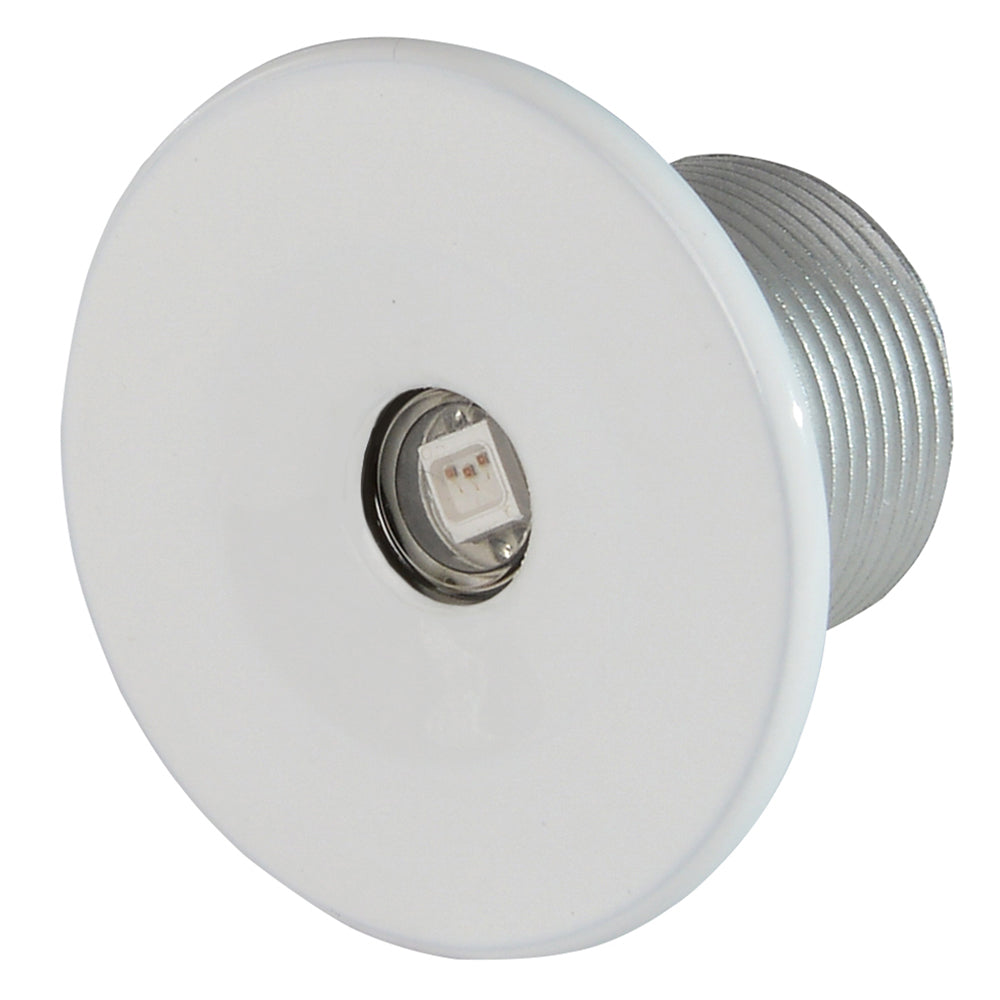 Lumitec Echo Courtesy Light with White Housing and Blue Illumination