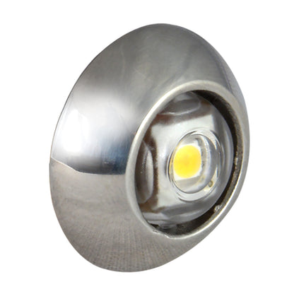 Lumitec Exuma Courtesy Light - Polished Stainless Housing with White Illumination