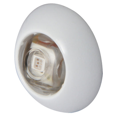 Lumitec Exuma Courtesy Light with White Housing and Blue Illumination