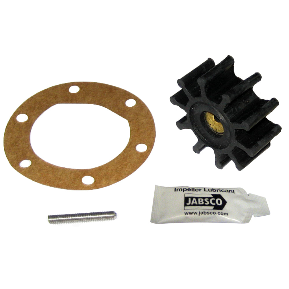Jabsco 18673-0001-P Impeller Kit - 10 Blade Neoprene with Brass Insert, 2 Inch Diameter