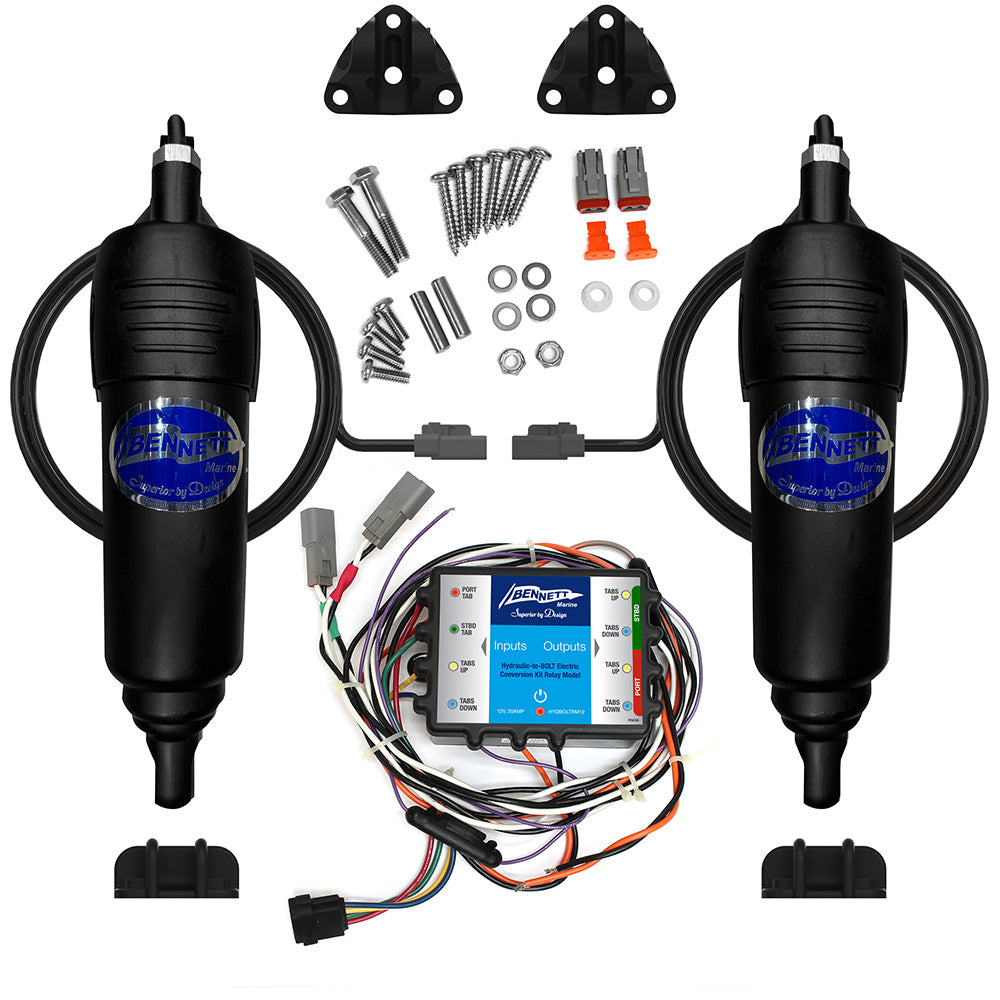 Bennett Marine Hydraulic to BOLT Electric Conversion Kit - Easy Installation and Reliable Performance