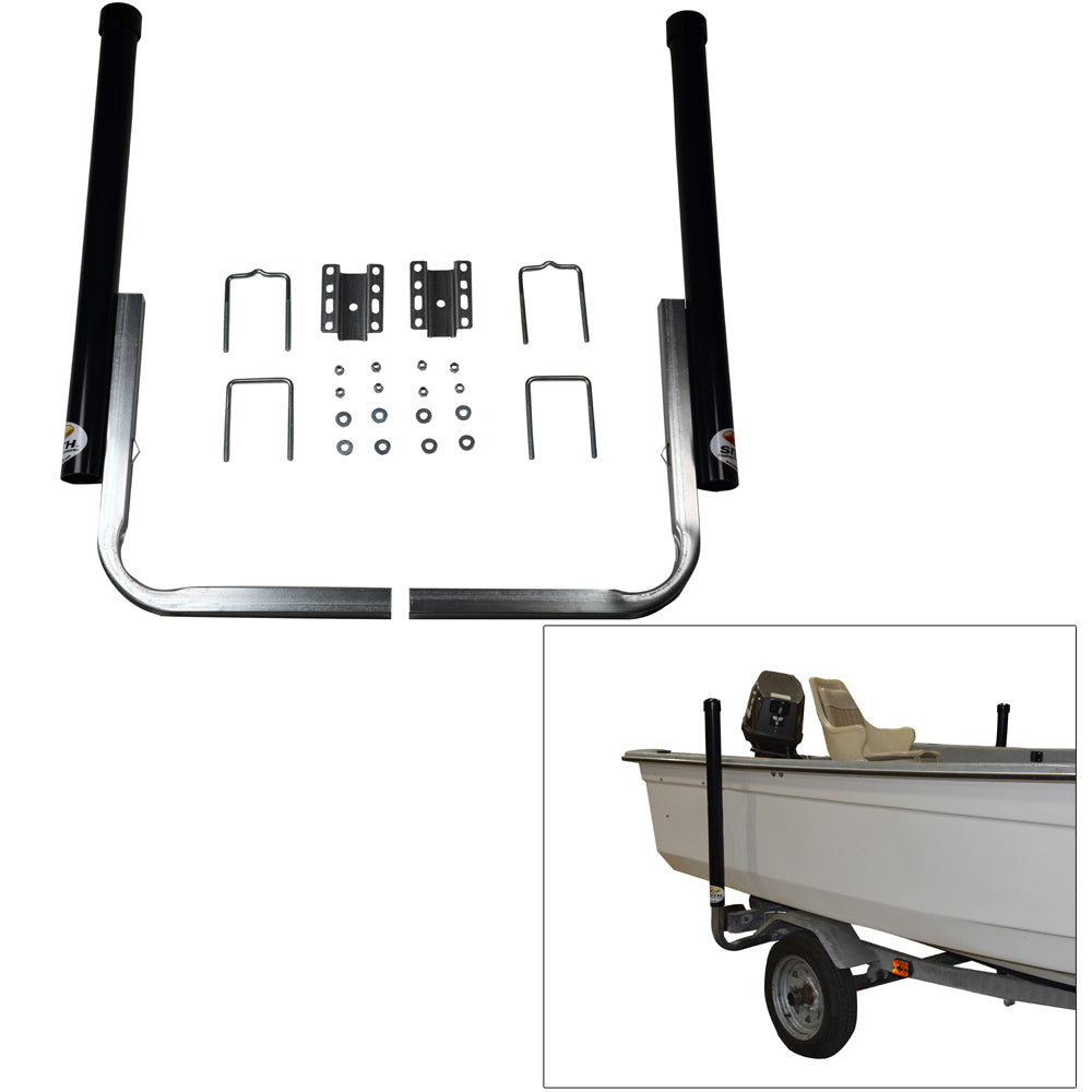 C.E. Smith Black 40-Inch Post Guide-On for Boat Trailers