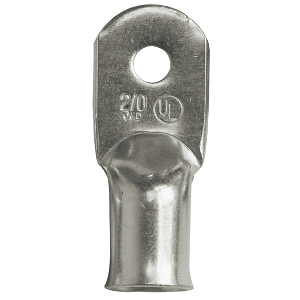 Ancor Heavy Duty 6 AWG #10 Tinned Copper Lug - 25-Pack for Marine and Industrial Applications