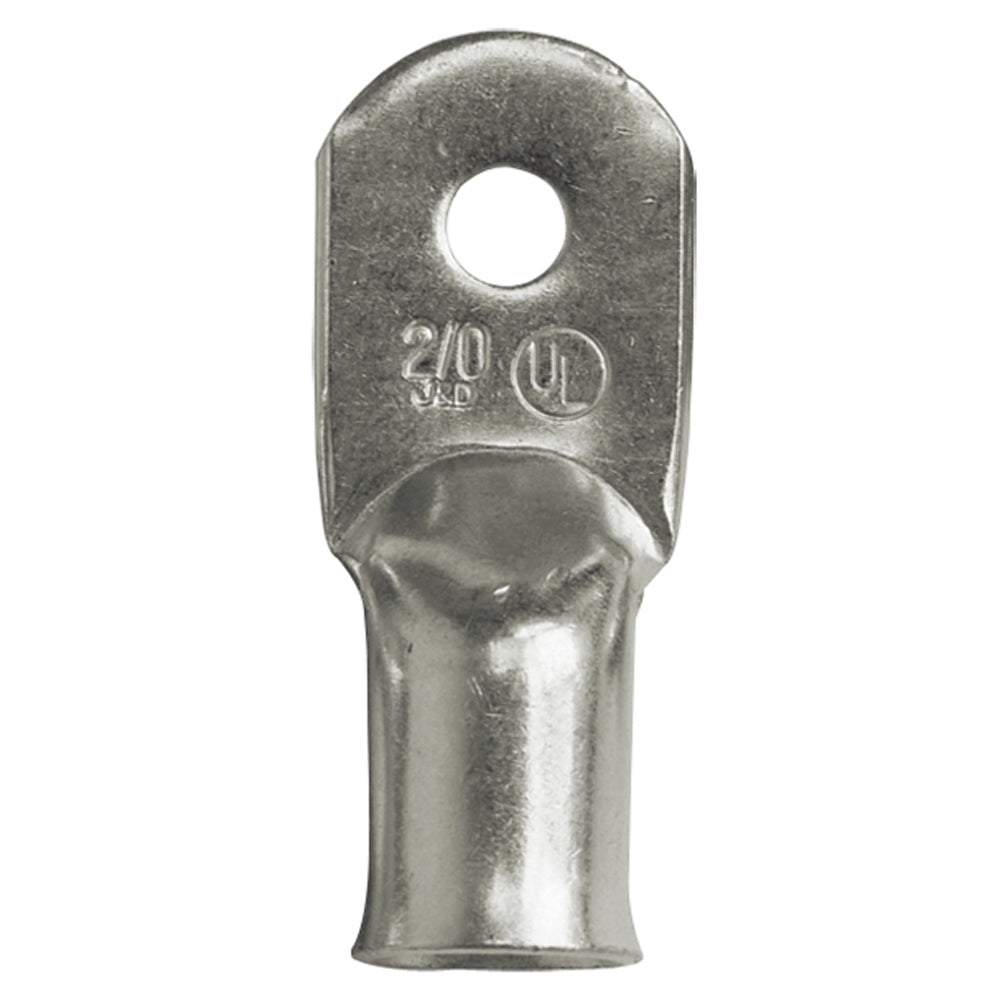 Ancor Heavy Duty 2 AWG 1/4 inch Tinned Copper Lug - 2 Pack