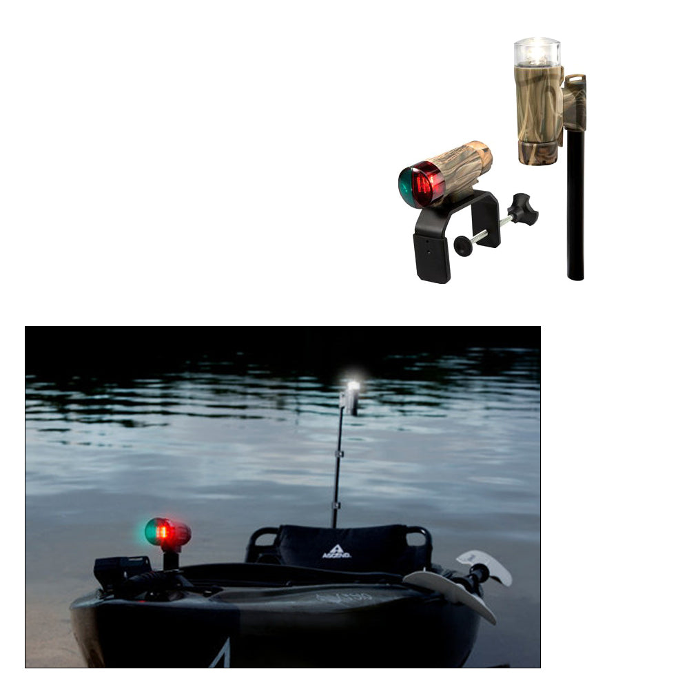 Attwood Marine PaddleSport Portable Navigation Light Kit with RealTree Max-4 Camo