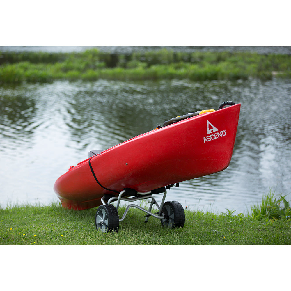 Attwood Marine Collapsible Kayak & Canoe Carrying Cart with Premium Wheels - Part 11930-4