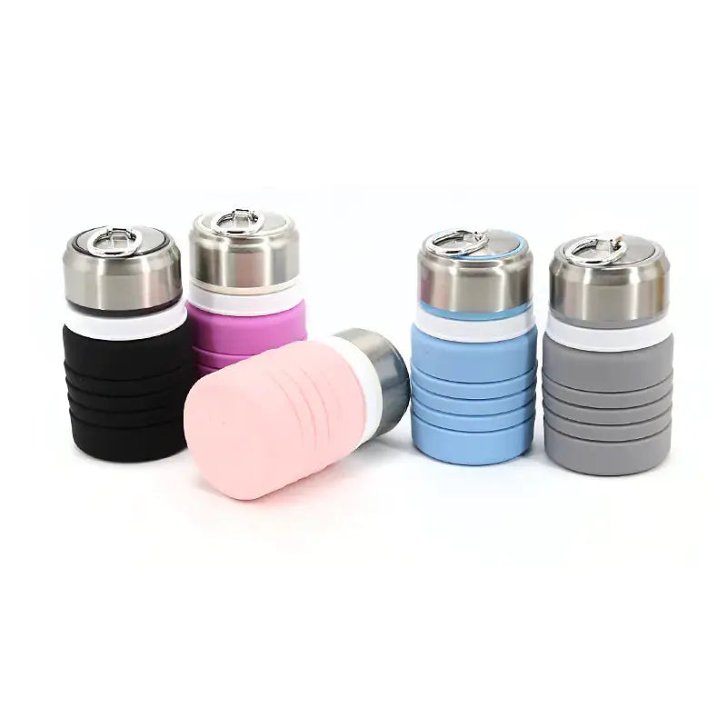 Collapsible Silicone Water Bottle and Cup Atticus Goods
