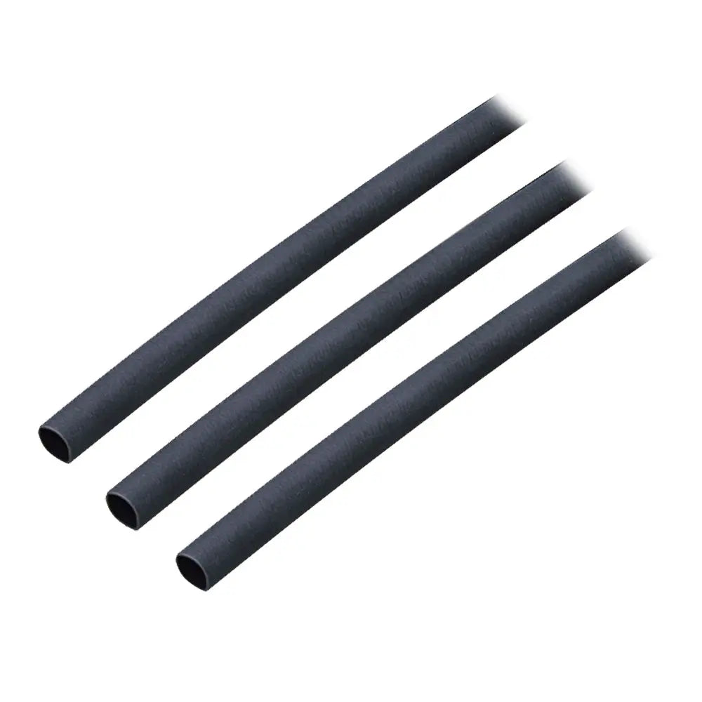 Ancor 302103 Adhesive Lined Heat Shrink Tubing, 3/16 Inch x 3 Inches, 3-Pack, Black