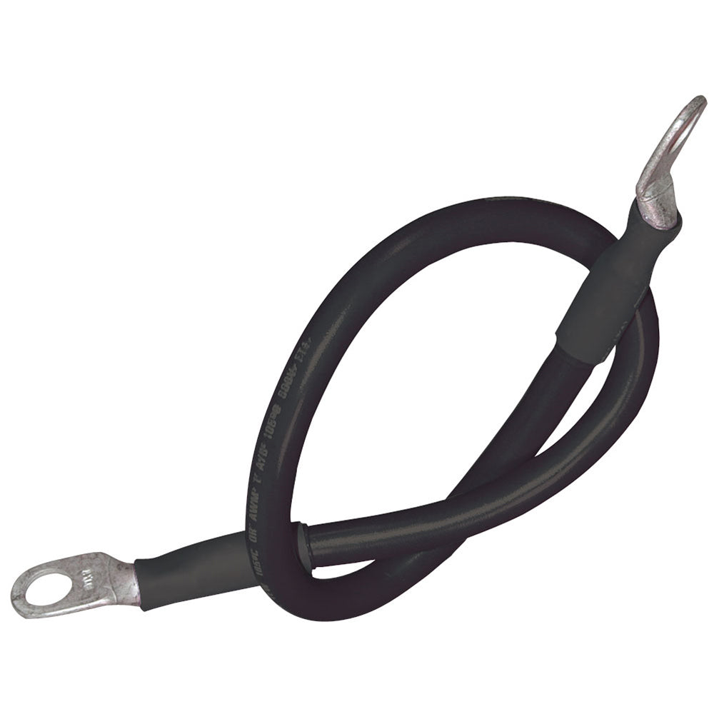 Ancor 4 AWG Marine Grade Battery Cable Assembly with 5/16 inch Stud, 48 inches Length