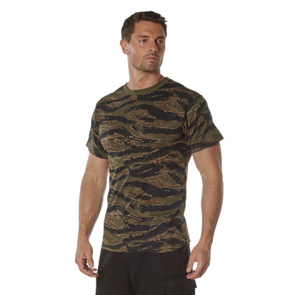 Rothco 100% Cotton Tiger Stripe Camouflage T-Shirt - Size 3XL