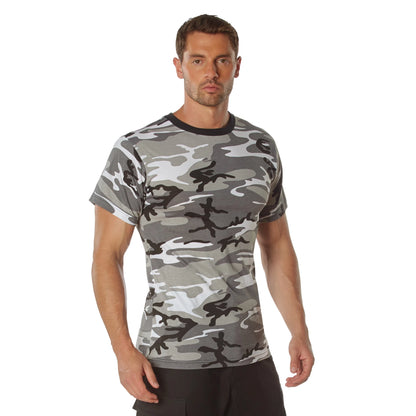 Rothco City Camo 100% Cotton T-Shirt Size XL