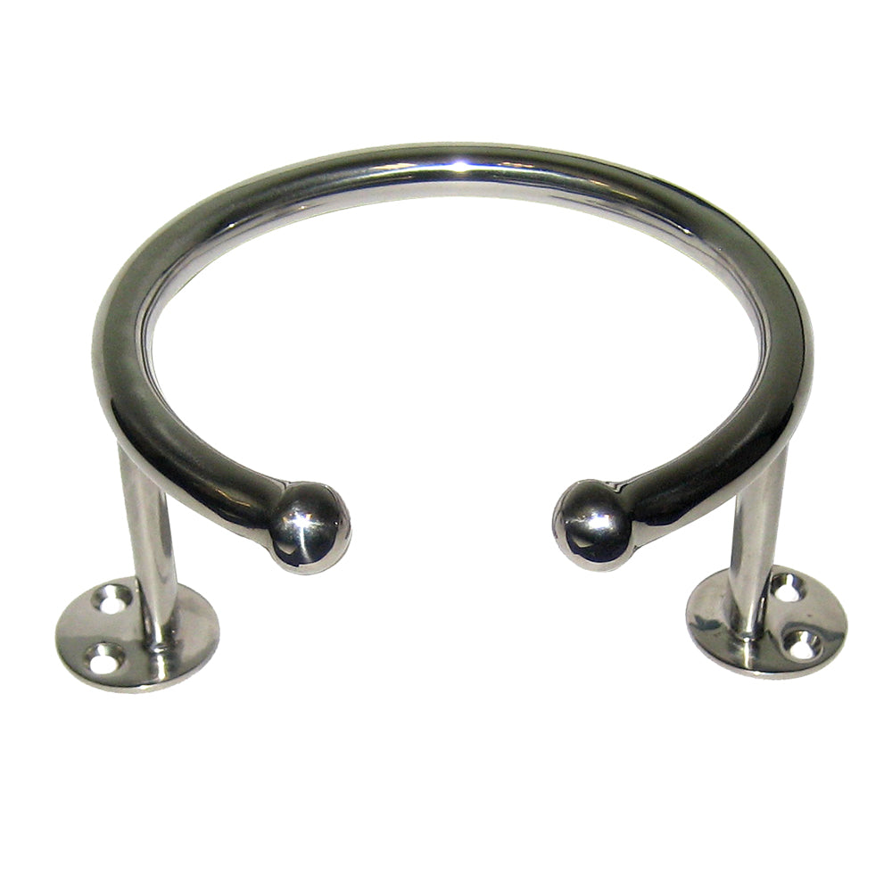 Whitecap S-3516 Top Mount Stainless Steel Cup Holder for Console and Table Tops